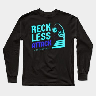 Reckless Attack Podcast Main Logo Full Colors Long Sleeve T-Shirt